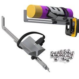 Reciprocating Saw Paint Shaker Mount with 20 Stainless-Steel Balls - Heavy-Duty Mixer for Spray Cans, DIY Projects & Auto Repair