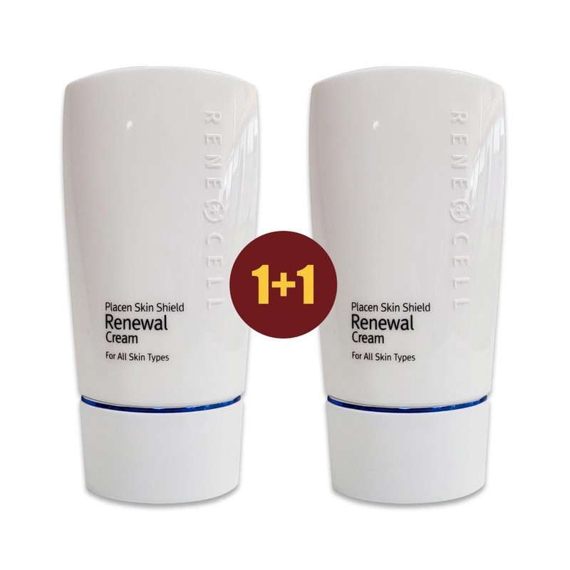 Renecell 르네셀 플라센 스킨 쉴드 리뉴얼 크림 50ml 1+1