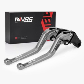 Motorcycle Brake Clutch Levers Long for Honda Rebel/CMX 500/300 (17-22), CB599/CB600 (98-06), CB900/CB919 (02-07), VT750 (10-19), VT1300 (10-16), Fury (09-18), CB500F/CB500X/CBR500R(2022) Titanium