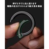 TIMULTI Titanium Key Chain, Key Ring, Carabiner, For Connecting, Mini
