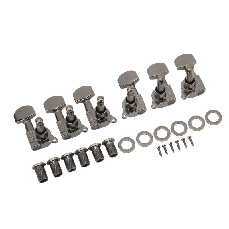 Small Square Fully Enclosed Locking Tuners 3L 3R Metal String