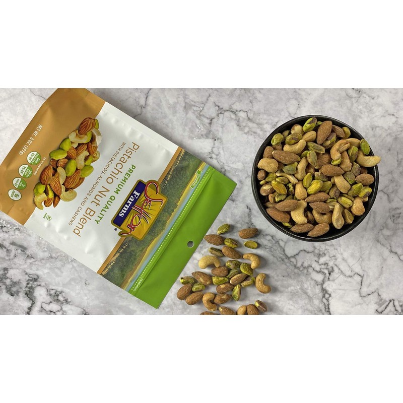 Setton Farms Pistachio Nut Blend Value Bag with Almonds, Pistachios