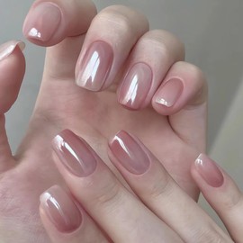 Press on Nails Medium Square SWEKKE Pink French Tip Fake Nails Leopard Print False Nails with Bow Charms Designs Glossy Glue on Nails Reusable Stick on Nails Acrylic Nails for Women Girls 24Pcs