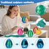 3D Printed Dragon Egg,Easter Crystal Dragon, Pearlescent for Easter Basket