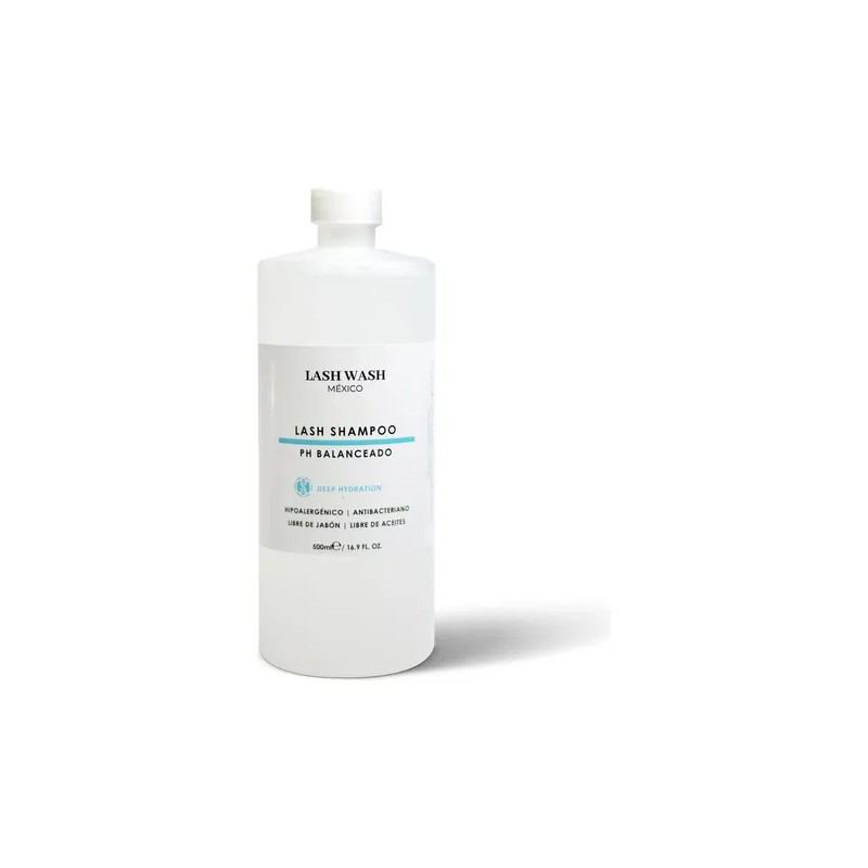 Lash Shampoo 500ml Hipoalergénico Con Manzanilla