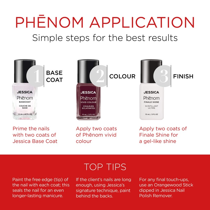 JESSICA Phenom Vivid Colour, Lap of Luxury 15 ml