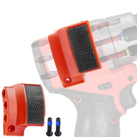 Magnetic Bit Holder for Milwaukee M12 Impact Driver and Drill, Bit Holder for Milwaukee M12 GEN3, Red