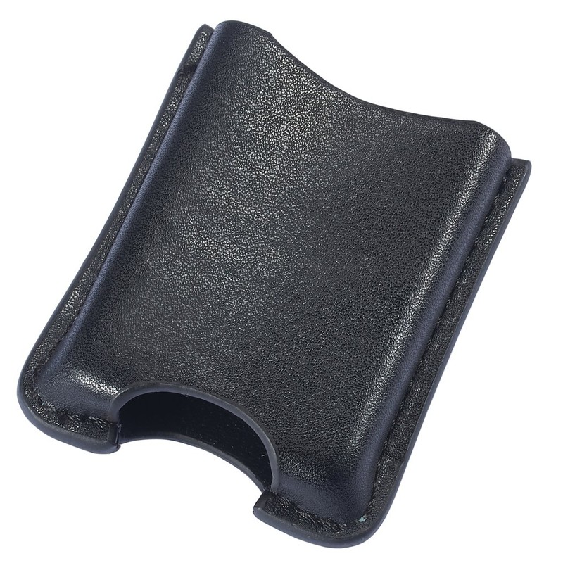 Premium Quality Black Leather Lighter Case