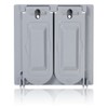 Leviton Weatherproof Cover, 2-Gang for Decora, GFCI, Duplex, or Single