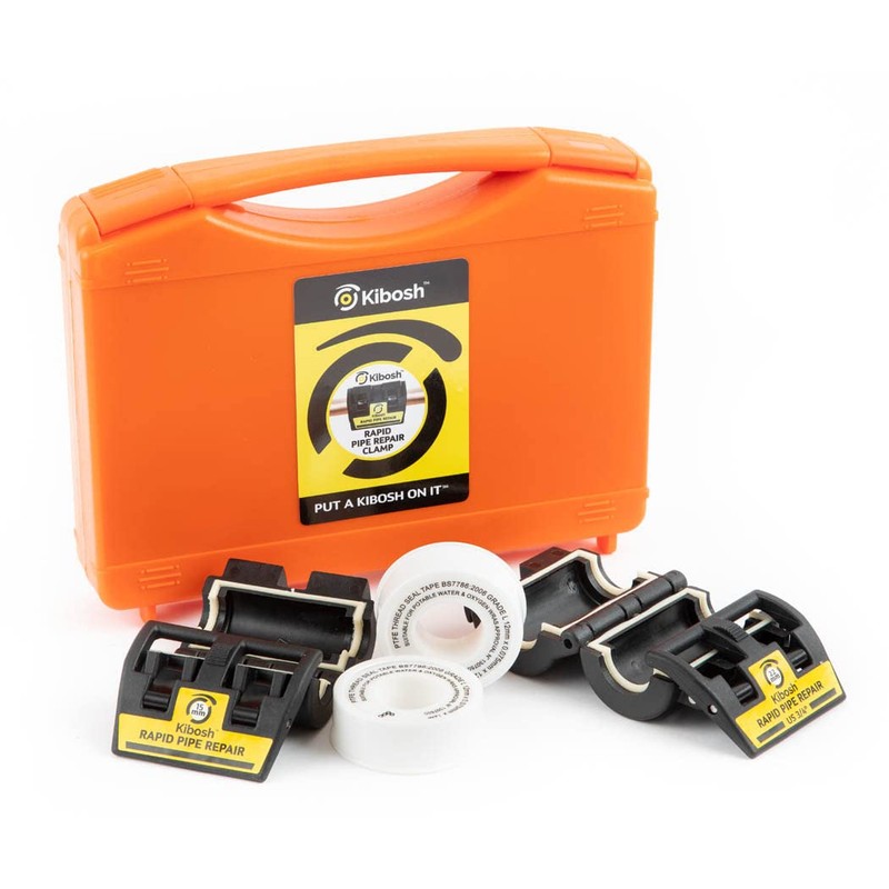 Kibosh Rapid Pipe Repair Kit (Contains 1 x 15mm &