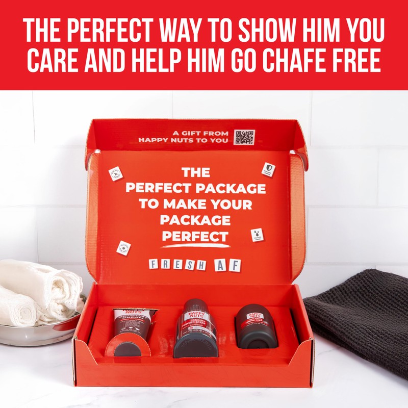 HAPPY NUTS - Nuts About You Anti Chafing Deodorant Essentials