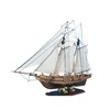 HAPYLY Scale DIY Hobby Wooden Ship Science Equipmen Assembly Model