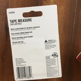 Ace Hardware Tape Measure 12'   3/4", High Visibility Impact Resistant Case