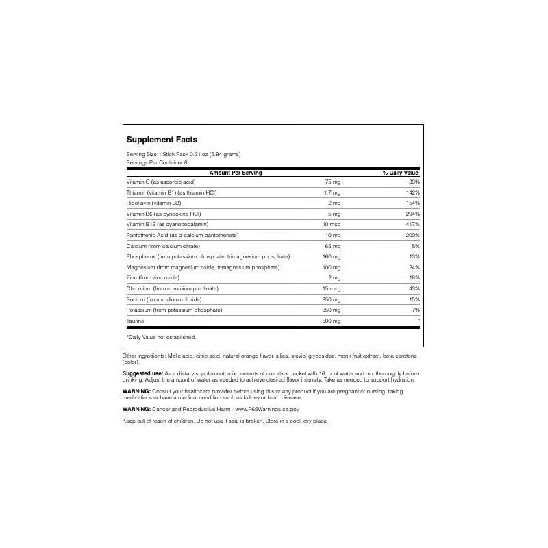 Sw Simply Hydrate Orange 8 pkts