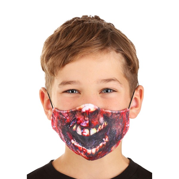 elope Child Zombie Sublimated Face Mask Standard