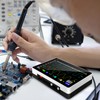 Handheld Digital Oscilloscope 2 Channel: T4-1013De Digital Oscilloscope 100Mhz Bandwidth