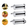 Pasta Roller Cutter Attachment, Stainless Steel Pasta Sheet Roller Spaghetti