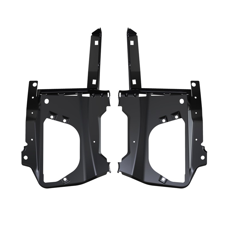 KUAFU Front Bumper Bracket Set Compatible with 2010-2018 Dodge RAM