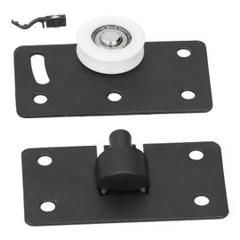 Garosa Sliding Door Wheel with Gasket Wardrobe Cabinet Closet Furniture Grooved Wheel Sliding Pulley Track Wheel Concave Wheel Door Hardware,Furniture Casters