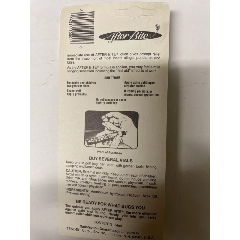 After Bite Vintage After Bite - Insect Bite Remedy -