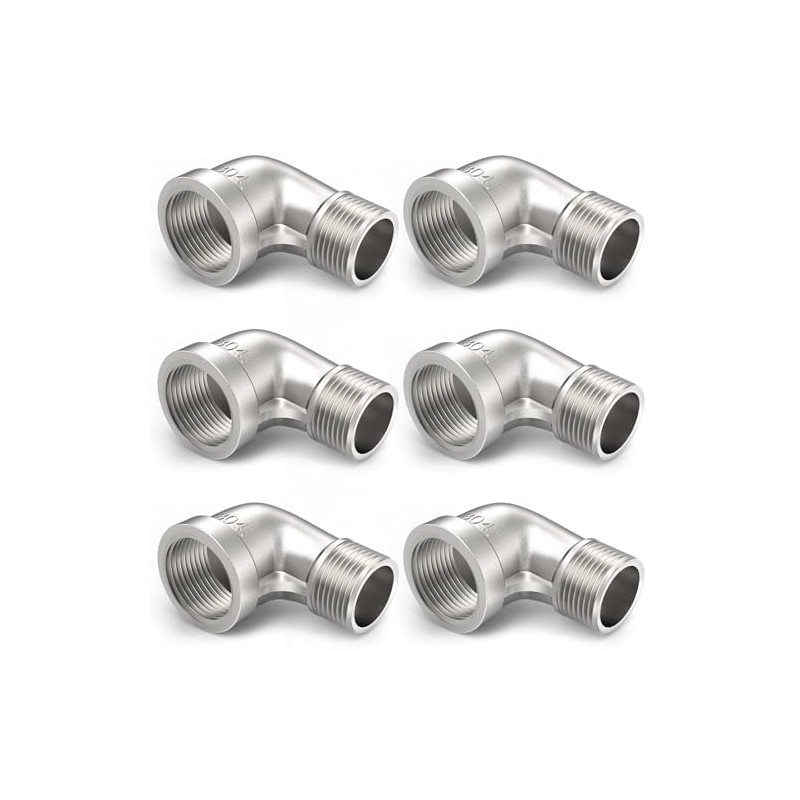 ChillWaves - Accesorio de tubería de acero inoxidable 304, codo