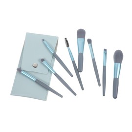 OHPHCALL Travel Makeup Brush Set Tsa Compliant Eye Blush Makeup Brushes for Women