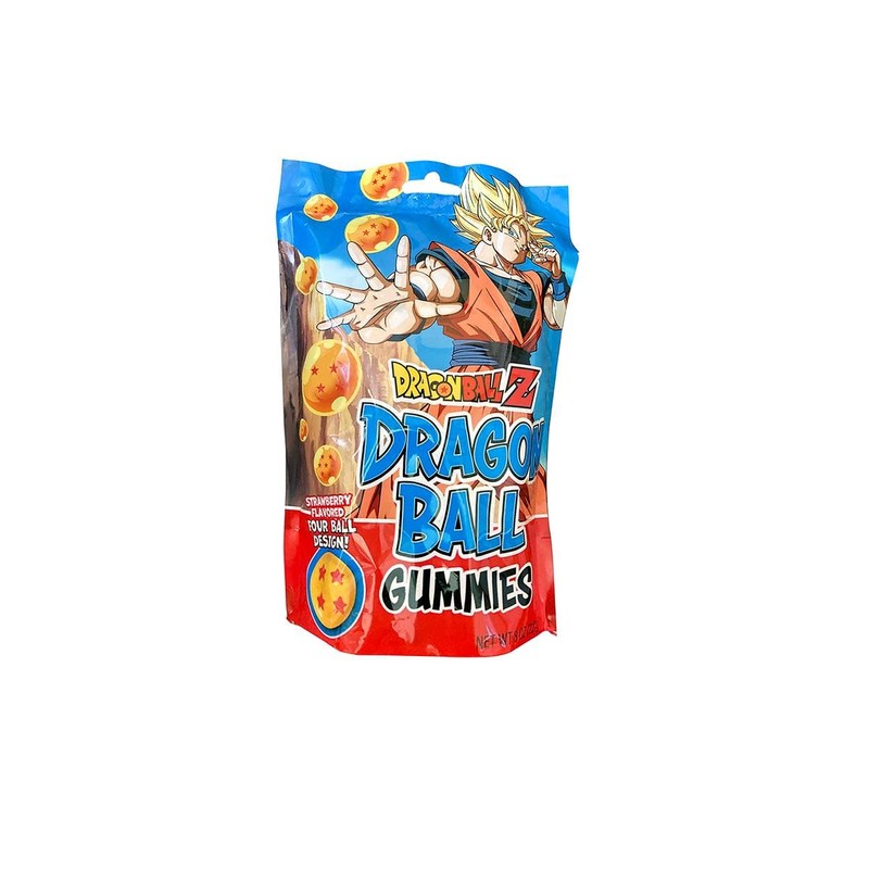 Dragonball DBZ Dragon Ball Gummies Four Ball Design Strawberry Flavored