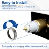 RP22734 Bonnet Nut Replacement,Compatible with R10000 Shower Valve
