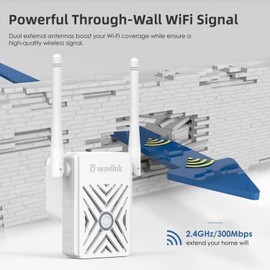 WAVLINK WiFi Extensor Amplificador Repetidor De Señal WIFI Largo Alcance Inalambrico Nuevo
