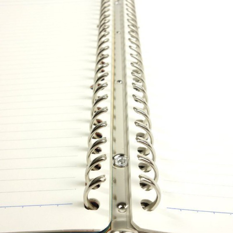 コクヨ ルーズリーフ バインダー キャンパス B5 26穴 最大100枚 青 ル-372B