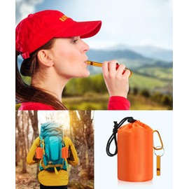 Dreneco Survival Sleeping Bag Emergency Bivvy Bag Waterproof Emergency Rescue Blanket for Outdoor Camping, Hiking (Orange)