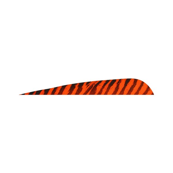Gateway Feathers 4'' Parabolic Barred 4 RW Chart 50/pk.