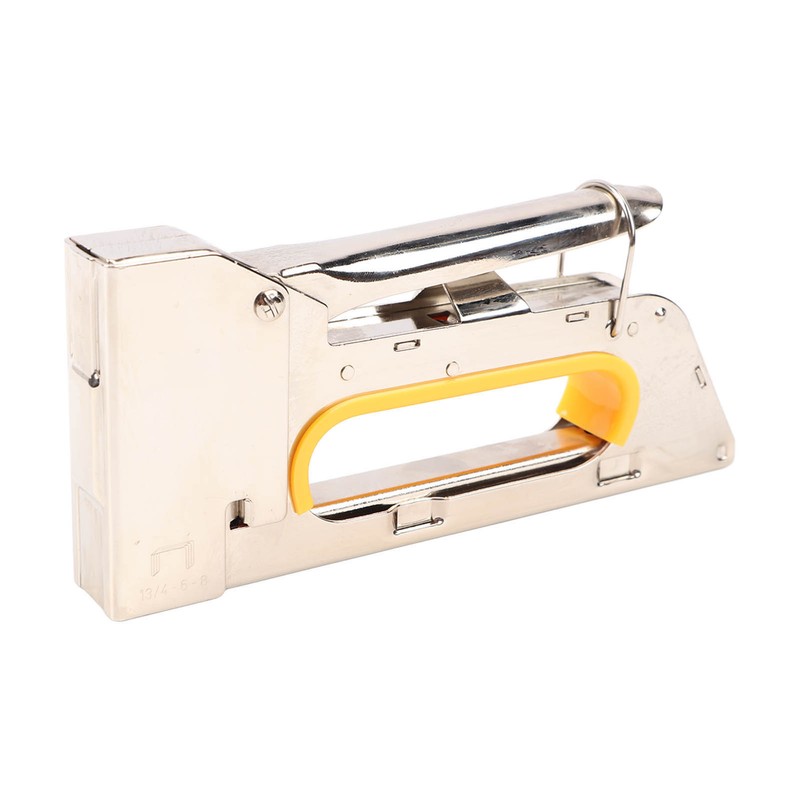 Staple Gun Manual Stapler Nailer Stainless Steel High Capacity for