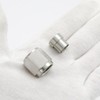 KRD PERFORMANCE Stainless Steel Hardline Fitting 3AN Female Tube Nut