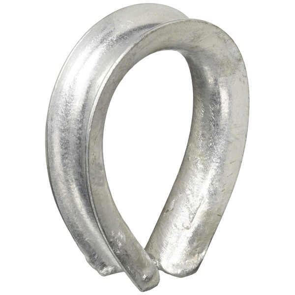 TRUSCO TAT-018 Forged A-Shaped Thimble, 0.7 inches (18 mm)