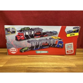 Dickie Toys Collectible Dickie Toys City Car Carrier with 3 Vehicles Metal Age 3+