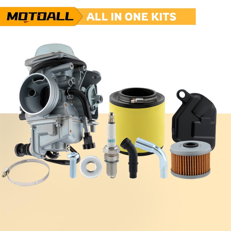 MOTOALL New TRX350 Carburetor for Honda Rancher 350 TRX350 350ES