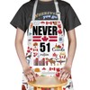 MYSOMY Canada Cooking Apron Canadian Kitchen Apron Canada Maple Leaf