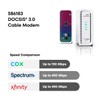 ARRIS (SB6183) -Cable Modem - Fast DOCSIS 3.0 16x4 Gigabit,