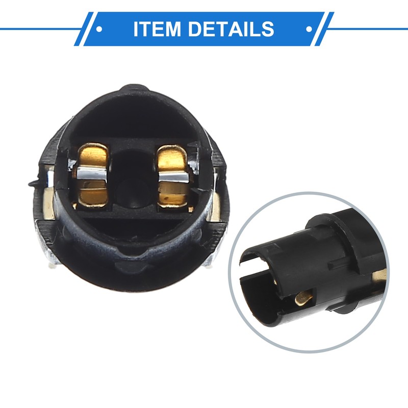 VekAuto 2 Pcs Light Socket Compatible for Volkswagen Corrado 1990-1994,