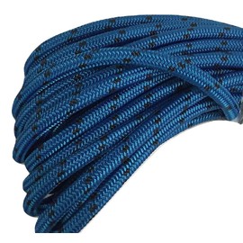 5/8 Inch by 150 Feet Double Braid Polyester Arborist Rope, Blue and Black