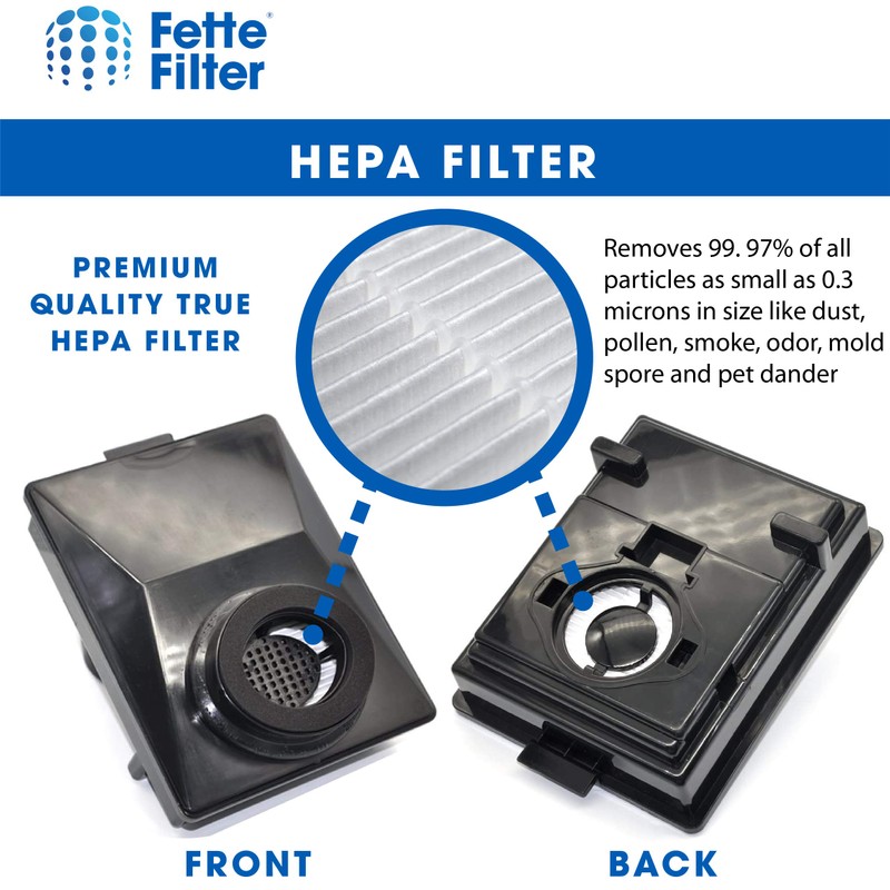 Fette Filter - Vacuum Filter Compatible with Rainbow R12179, R12647B,
