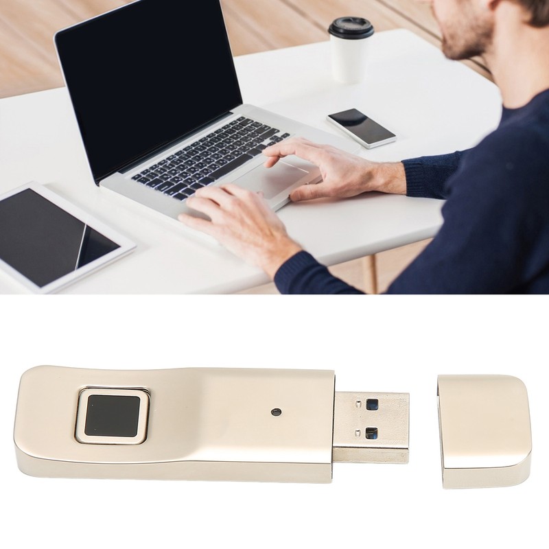 Fingerprint USB Flash Drive 32GB USB3.0 Fingerprint Public Secure Space