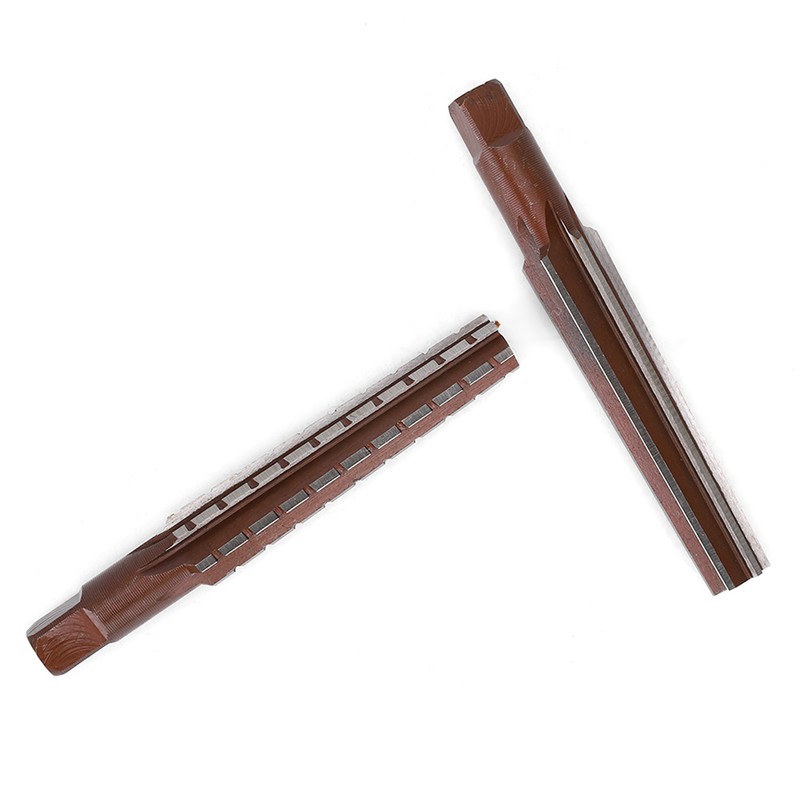 2PCS Rough Fine Morse Taper Reamer High Carbon Steel Straight