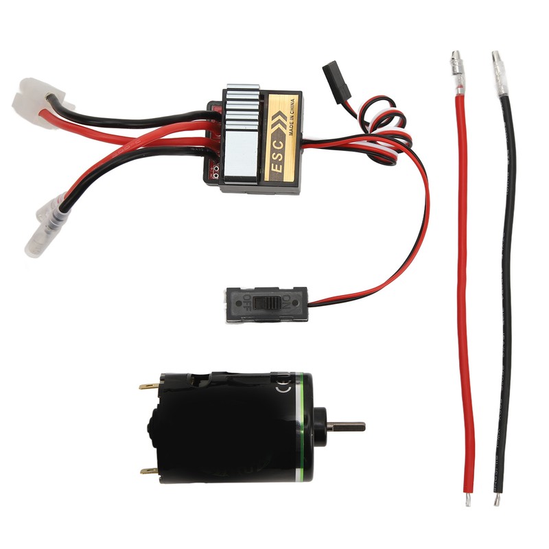 540 Brush Motor with 320A ESC Waterproof High Performance RC