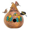 Saving Shepherd "BEE POSITIVE" BIRDHOUSE - Amish Hand Painted Honey