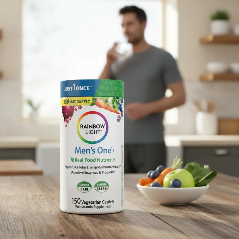 Multivitamínico Hombres Rainbow Light 150 Capsulas