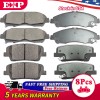 EXPPOWER Front Rear Ceramic Brake Pads Kit for Chevy Blazer