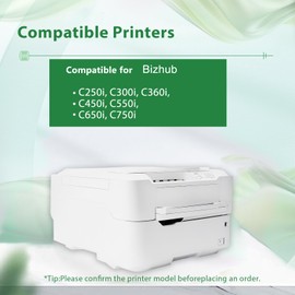 SANQUYLL WX-107 Waste Toner Container Compatible for Konica Minolta AAVA0Y1 Waste Toner Container for Bizhub C250i, C300i, C360i, C450i, C550i, C650i, C750i Printers