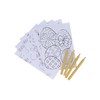 HENBRANDT Single Eco-Friendly Mini Easter Colouring Set with 6 Sheets